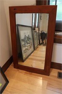 Antique Parlor Beveled Mirror