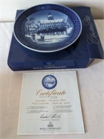 1996 Royal Copenhagen Plate - The Royal Coach