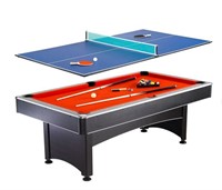 Hathaway Maverick Pool Table with Table Tennis Top