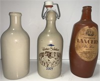 Clay Pottery Bottles