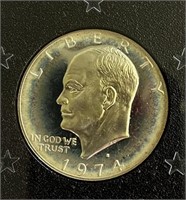 1974-S Eisenhower Silver Dollar Proof US Mint