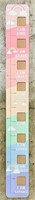 Lot of 2 Solid Wood Inspirational Growth Chart