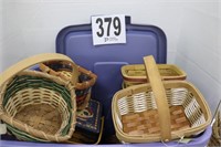 Lidded Tote with Baskets