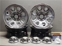 4--Chevy 6 Lug Wheels