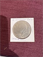 1972D Eisenhower dollar