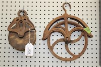 Antique Pulley "Louden A21 Made in USA