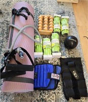 Lot of Fitness & Exercise Accessories