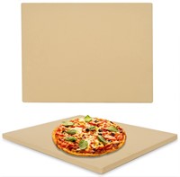 Ceramic Pizza Stone for Oven & Grill 15x12