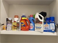 Laundry detergent and cleaning supplies