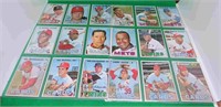 18x 1967 Topps Baseball Mets Cardinals Twins