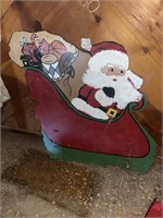 42 inch wood Santa cut out