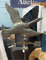 FLYING GOOSE COPPER WEATHERVANE