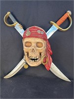 Pirate Skull Wall Hanging