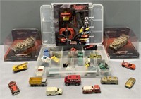 Die-Cast Car; Truck & Robot Toy Lot