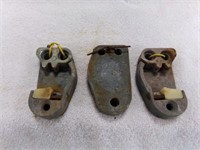 (3) Vintage Ford Door Striker Parts