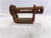 OLD Rusty Ratchet Strap Tightener