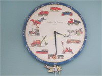 Tinplate Toy Company Battery Operated Clock