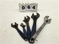 Snap-on & Blue-Point Adjustable Wrenches