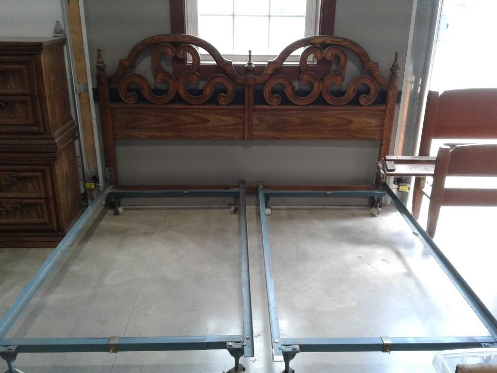 King Size 49" Tall Headboard & Frame