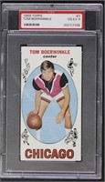 Tom Boerwinkle PSA 4 Graded 1969 Topps Basketball