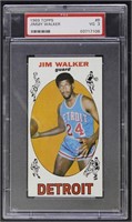 Jimmy Walker PSA 3 Graded 1969 Topps Basketball Ca