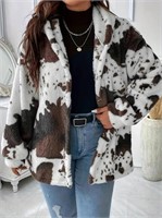 Plus Size Casual Faux Fur Coat XL (14)