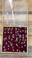 Jewelry with display case