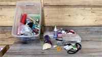 Large assortment of craft supplies