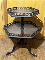 Vintage Victorian 2 Tier Table