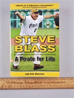 Steve Blass A Pirate for Life Signed Book