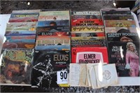 Assorted Vinyl Albums & 45's