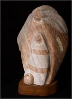 John Souza carved stone sculpture