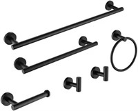 1 Interbath 6-Piece Bath Hardware Set with Towel