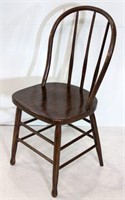 Vintage Spindle Back Side Chair
