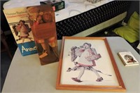 Norman Rockwell Doll & Matching Print