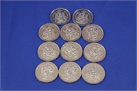 11 1994 50 Cent Coins