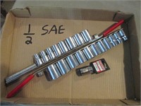 Craftsman 1/2 drive SAE sockets