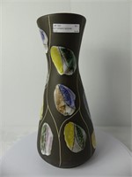 WEST GERMANY 585-28 MID CENTURY/ENAMEL VASE