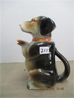 9" Dog Teapot Excellent Condition