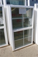 35-1/2x59-1/2 white vinyl window