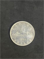 1951 Canadian Dollar Waterlines
