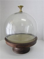 GLASS AND WOOD DOME