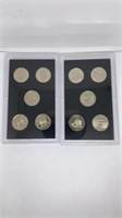 (2) US Mint 2005 state quarters proof sets