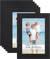 Icona Bay 4x6 (10x15 cm) Picture Frames (Black  6