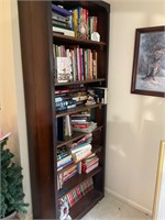 Book case and contents