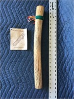 Vintage Musical Rainstick with Original Paperwork