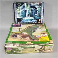 MEGA BLOCKS DINOSAUR & HOLOGRAFX