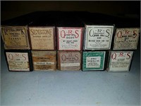 Collection of Vintage Piano Rolls