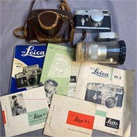 1955 Leica M3 Double Stroke 35mm Camera w/ Extras!