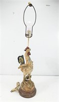 Vintage Rooster-Designed Table Lamp